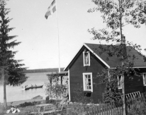 Södergaveln, troligen 1946.
